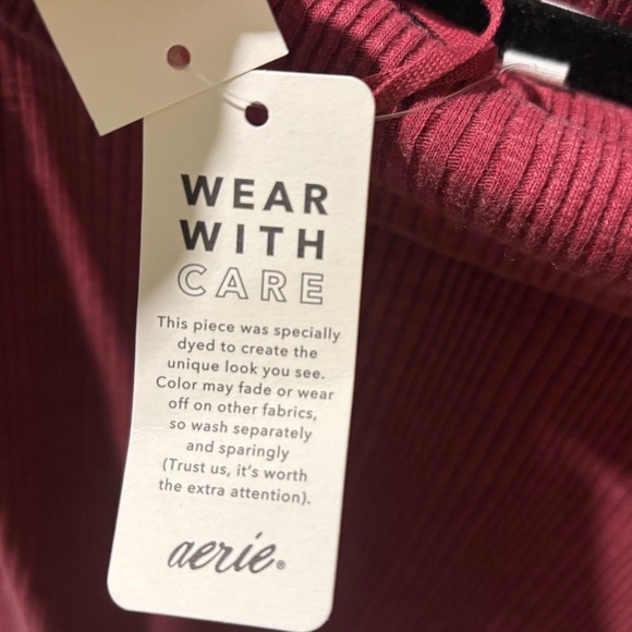 Aerie Long Sleeve Off The Shoulder Bodysuit - Picture 7 of 11